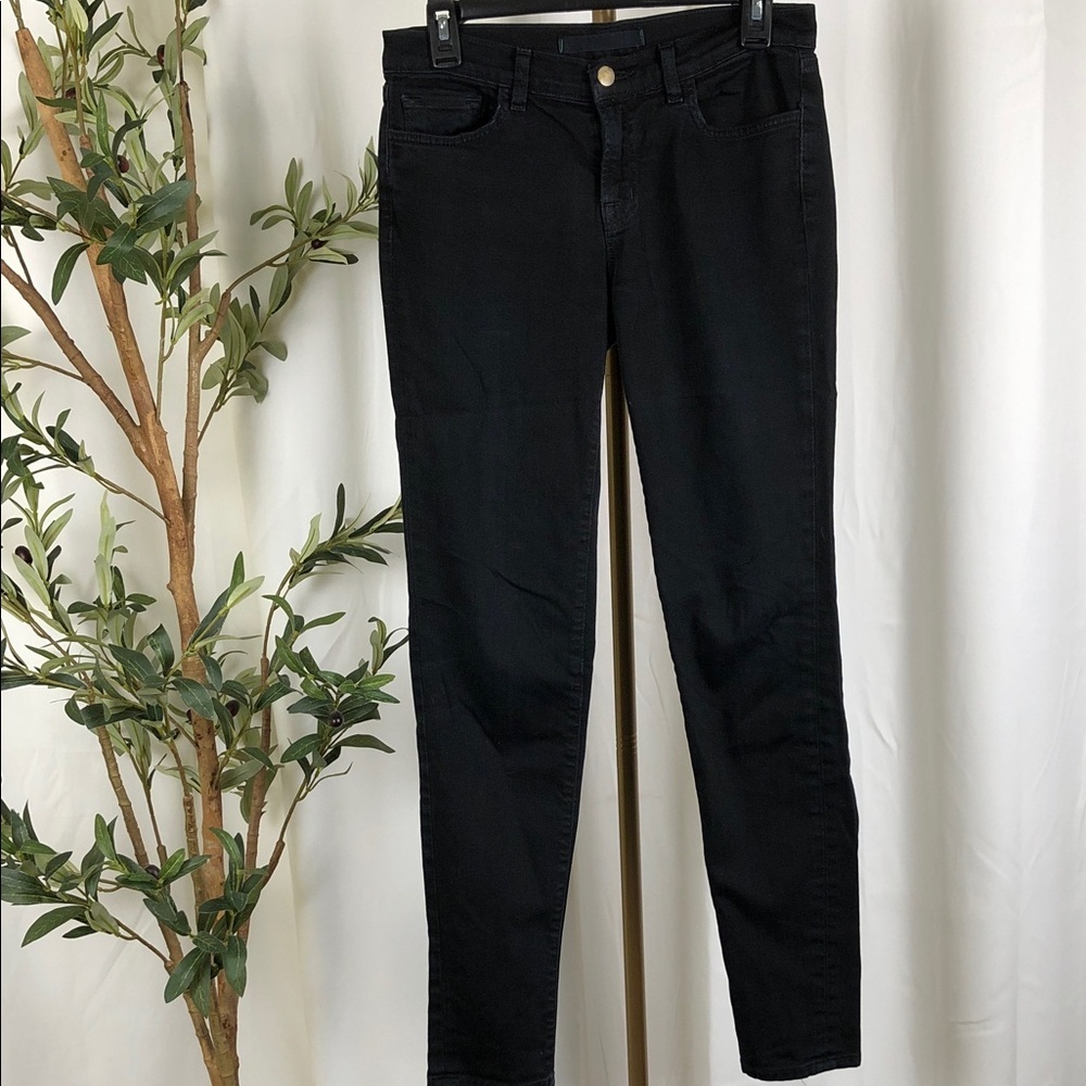 J Brand Women’s Black Skinny Jeans Sz 27 (B4)
